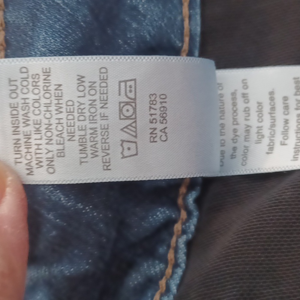 Maurices EVERflex High-rise Jeans Sz.16W.L.28.5".W.38". Skinny Stretch. - Picture 7 of 9